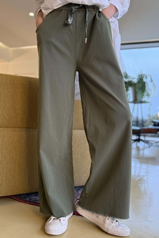 Luxury Raw Kick Magic Trouser Khaki ~
